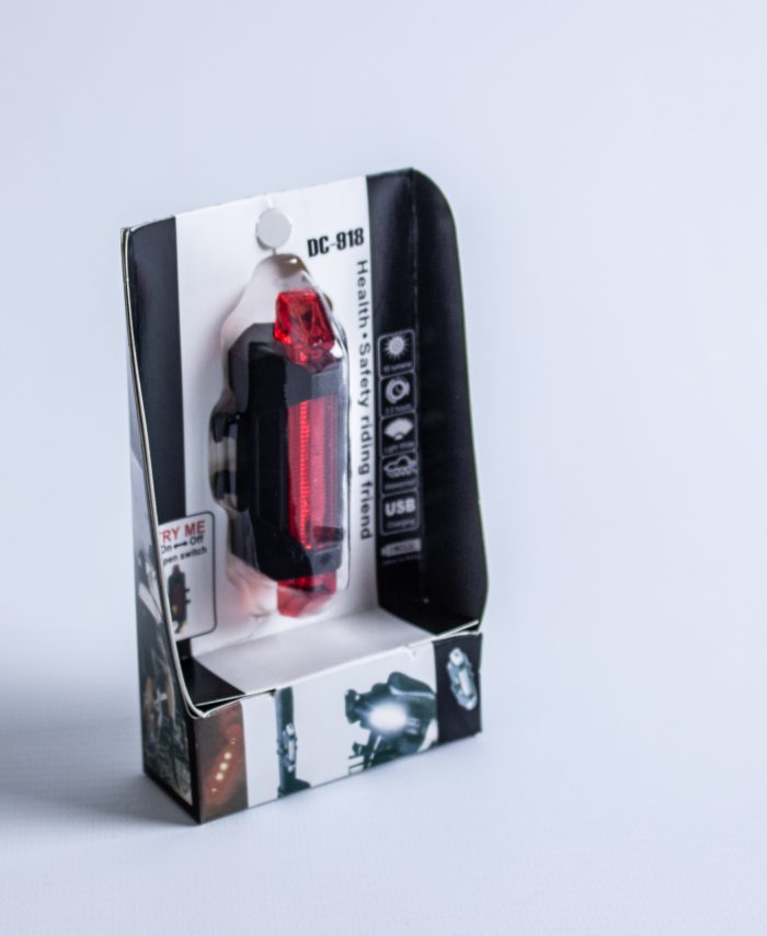LUZ TRASERA 3 LED ECO C/USB